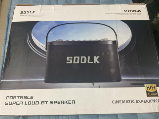 Altavoz, altavoz portátil SODLK S1271Plus