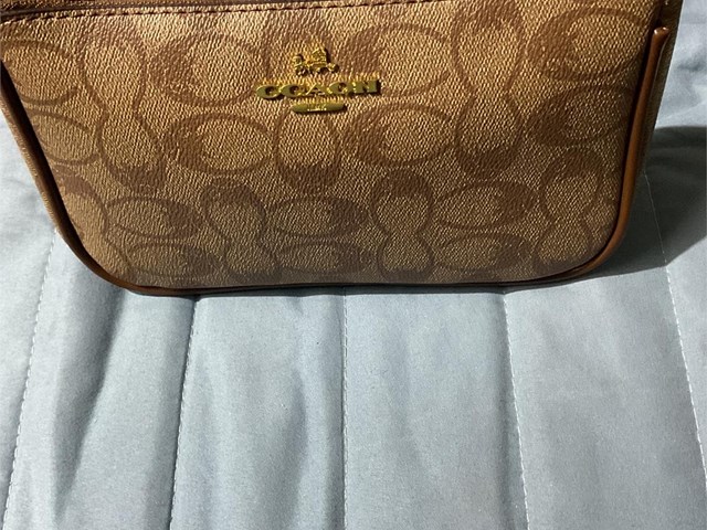 Bolso de mano marrón 