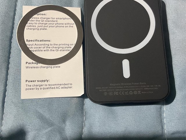 Cargador inalámbrico magnético