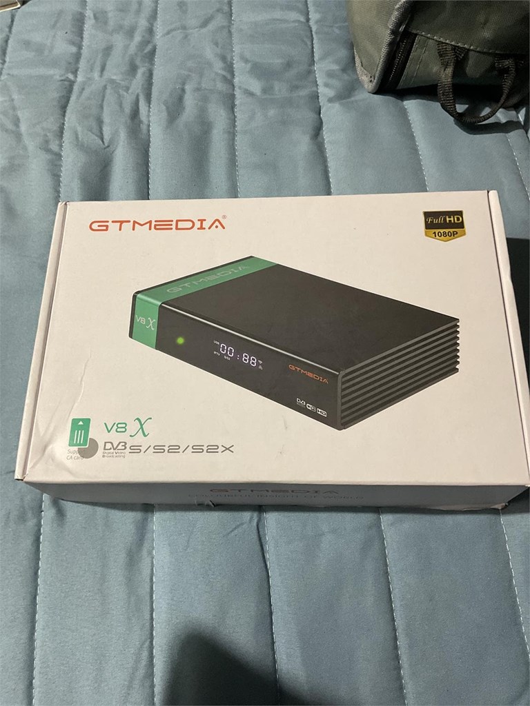 Foto 1 Decodificador satélite GT media, V8X