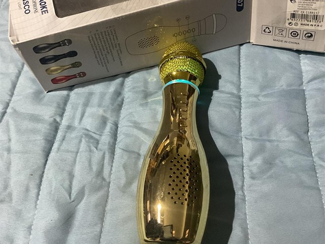 Micrófono inalámbrico para karaoke