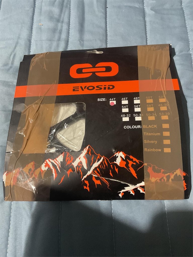 Foto 1 Plato de bici de carretera Evosid. Tamaño 44T